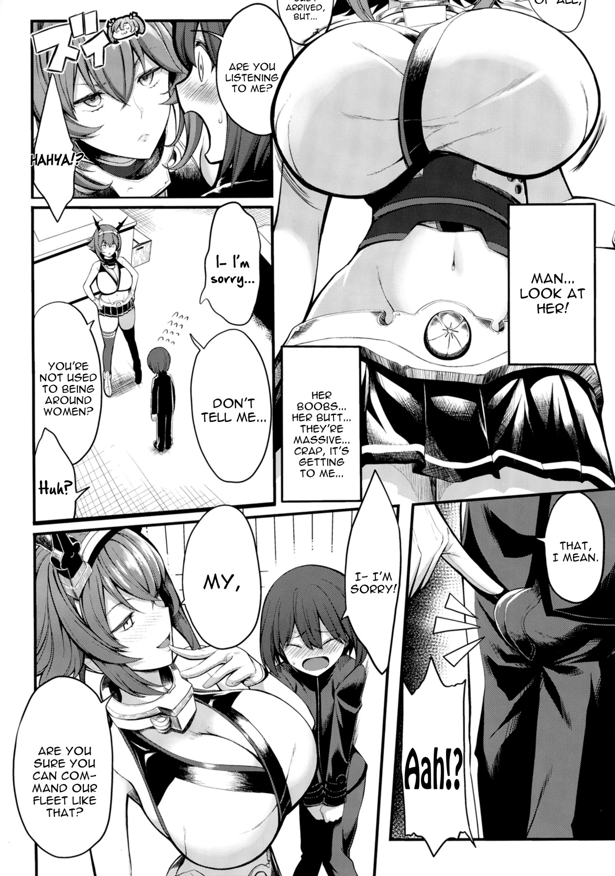 Hentai Manga Comic-My Beloved Mutsu Onee-san-Read-3